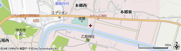 島根県出雲市大社町修理免1431周辺の地図