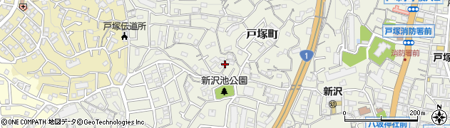 神奈川県横浜市戸塚区戸塚町4406周辺の地図