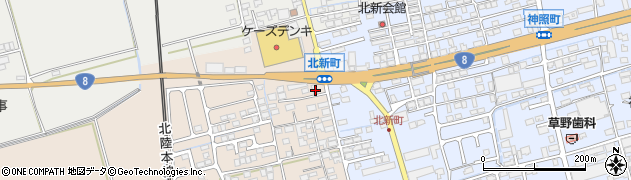 滋賀県長浜市十里町17周辺の地図