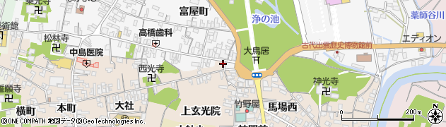 島根県出雲市大社町杵築東730周辺の地図
