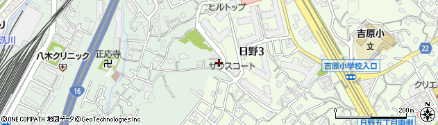 神奈川県横浜市港南区野庭町185-4周辺の地図