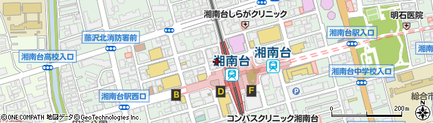 カラオケバンバン BanBan 湘南台西口店周辺の地図