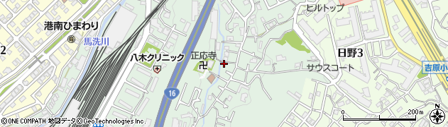 神奈川県横浜市港南区野庭町237周辺の地図