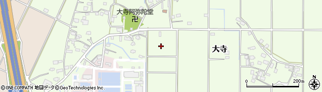千葉県木更津市大寺周辺の地図