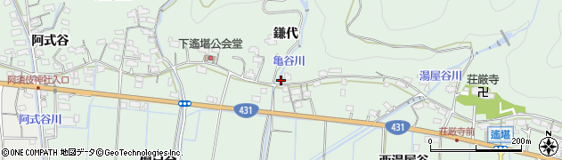 島根県出雲市大社町遙堪（鎌代）周辺の地図