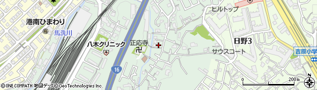 神奈川県横浜市港南区野庭町149周辺の地図