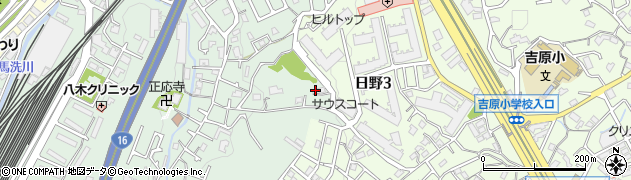 神奈川県横浜市港南区野庭町185-5周辺の地図