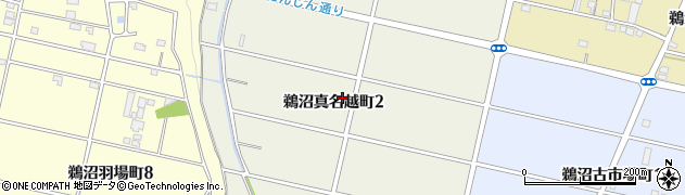 岐阜県各務原市鵜沼真名越町周辺の地図