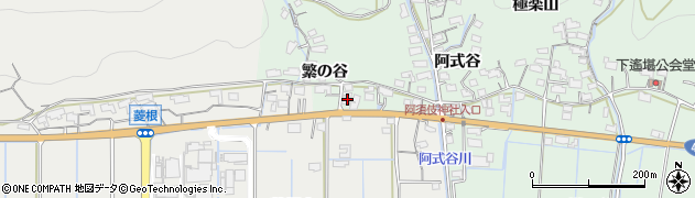 島根県出雲市大社町遙堪繁の谷1580周辺の地図