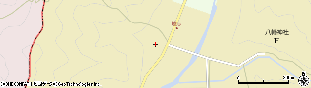 京都府綾部市五津合町（下西）周辺の地図