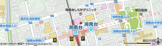 くすりセイジョー湘南台店周辺の地図