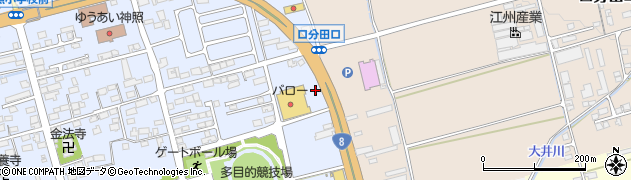 ヤングドライ　バロー長浜店周辺の地図