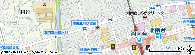 藤沢市消防局北消防署周辺の地図