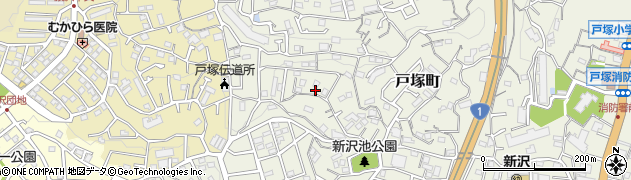 神奈川県横浜市戸塚区戸塚町4382周辺の地図