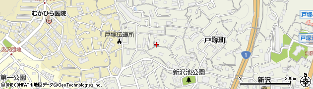 神奈川県横浜市戸塚区戸塚町4381周辺の地図