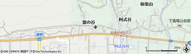 島根県出雲市大社町遙堪繁の谷周辺の地図