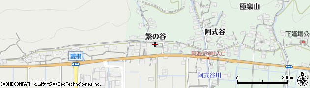 島根県出雲市大社町遙堪繁の谷883周辺の地図