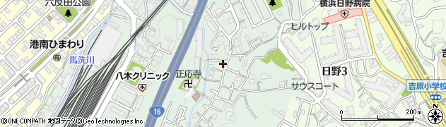 神奈川県横浜市港南区野庭町152周辺の地図