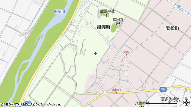 〒692-0072 島根県安来市能義町の地図
