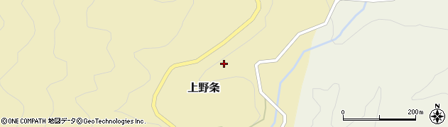 京都府福知山市上野条641周辺の地図