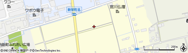 滋賀県長浜市新栄町885周辺の地図