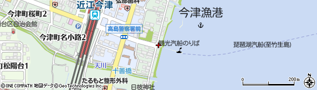 今津港キャビン周辺の地図