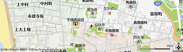 島根県出雲市大社町杵築東618周辺の地図