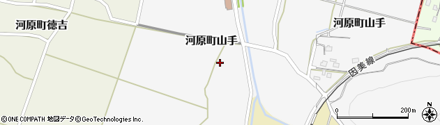 鳥取県鳥取市河原町山手428周辺の地図