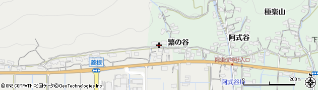 島根県出雲市大社町遙堪繁の谷1661周辺の地図