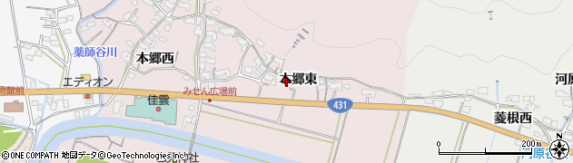 島根県出雲市大社町修理免1298周辺の地図