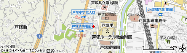 神奈川県横浜市戸塚区戸塚町143周辺の地図