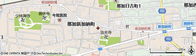 岐阜県各務原市那加新加納町2191周辺の地図