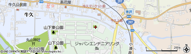 栗崎公園周辺の地図
