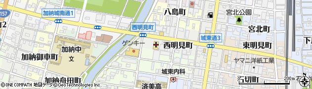 ボルボ・カー岐阜周辺の地図