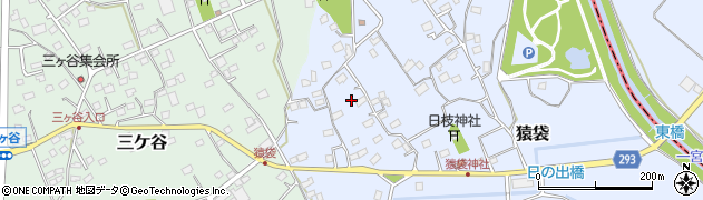 千葉県茂原市猿袋755周辺の地図