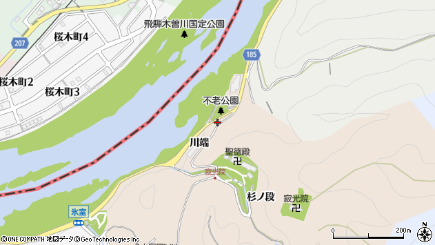 〒484-0091 愛知県犬山市継鹿尾の地図