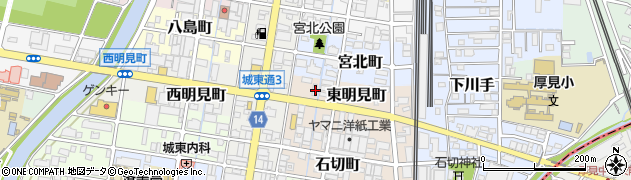 岐阜県岐阜市東明見町19周辺の地図