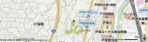 神奈川県横浜市戸塚区戸塚町4217-27周辺の地図