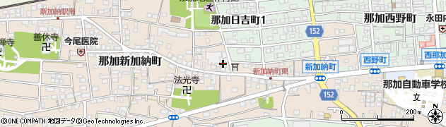 岐阜県各務原市那加新加納町2239周辺の地図