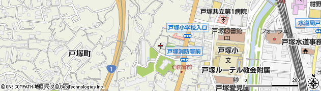 神奈川県横浜市戸塚区戸塚町4217-1周辺の地図