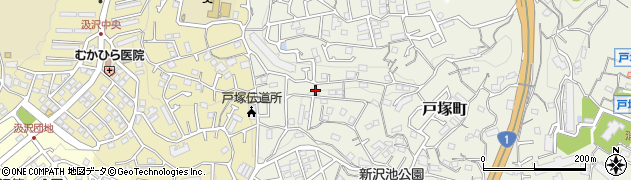 神奈川県横浜市戸塚区戸塚町4369周辺の地図