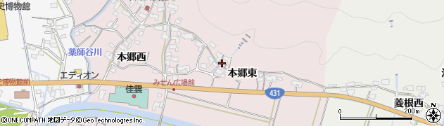 島根県出雲市大社町修理免1323周辺の地図