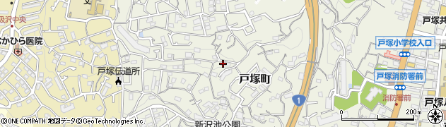 神奈川県横浜市戸塚区戸塚町4360周辺の地図