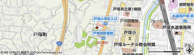 神奈川県横浜市戸塚区戸塚町4142周辺の地図