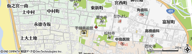 島根県出雲市大社町杵築東600周辺の地図