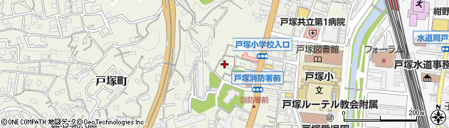 神奈川県横浜市戸塚区戸塚町4217周辺の地図