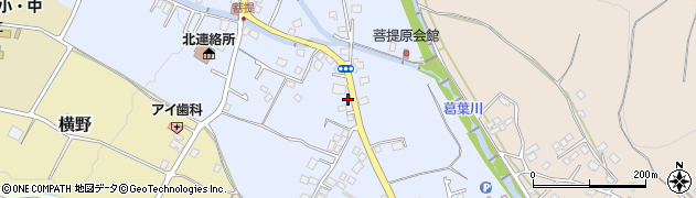 神奈川県秦野市菩提332周辺の地図
