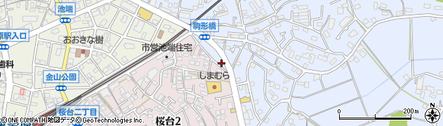 神奈川県伊勢原市池端283周辺の地図