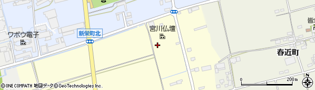 滋賀県長浜市新栄町95周辺の地図