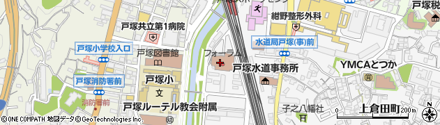 横浜市男女共同参画推進協会（公益財団法人）周辺の地図
